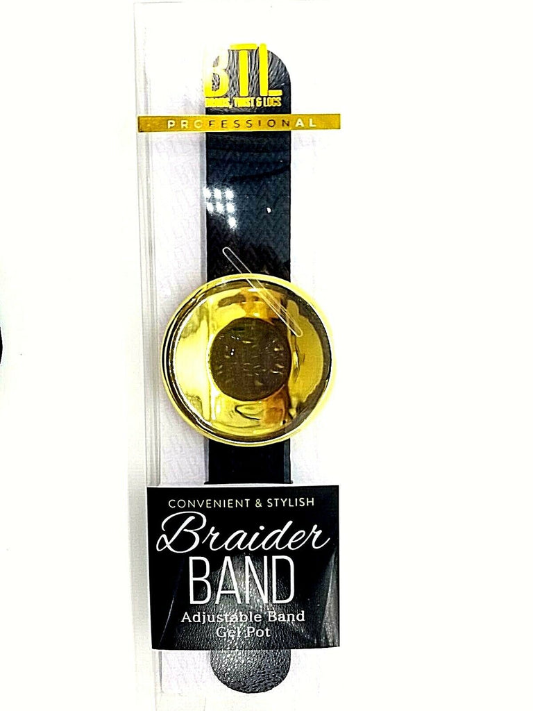 BTL Braider Adjustable Gel Pot Band - Black